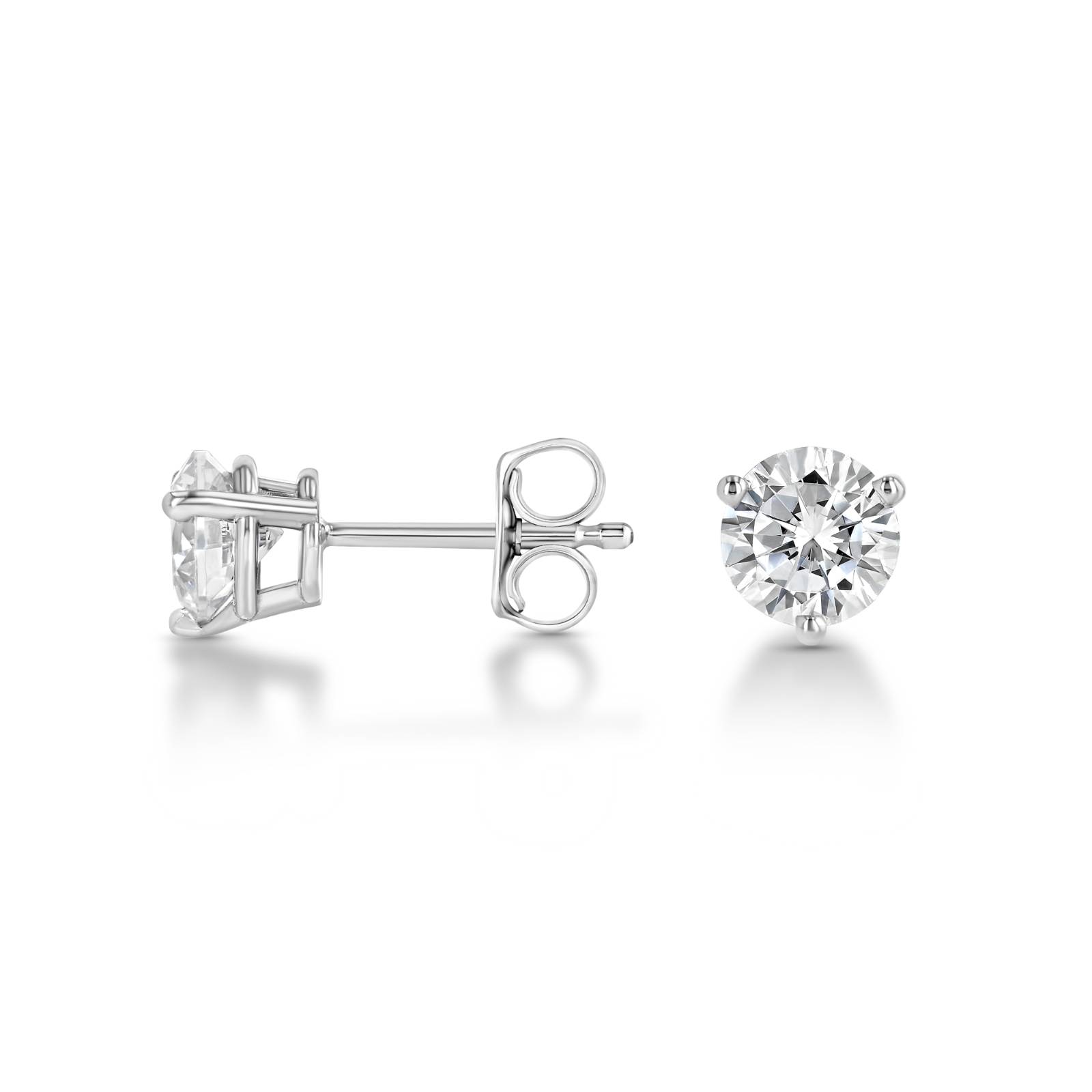Orion Three-Prong Stud Earrings