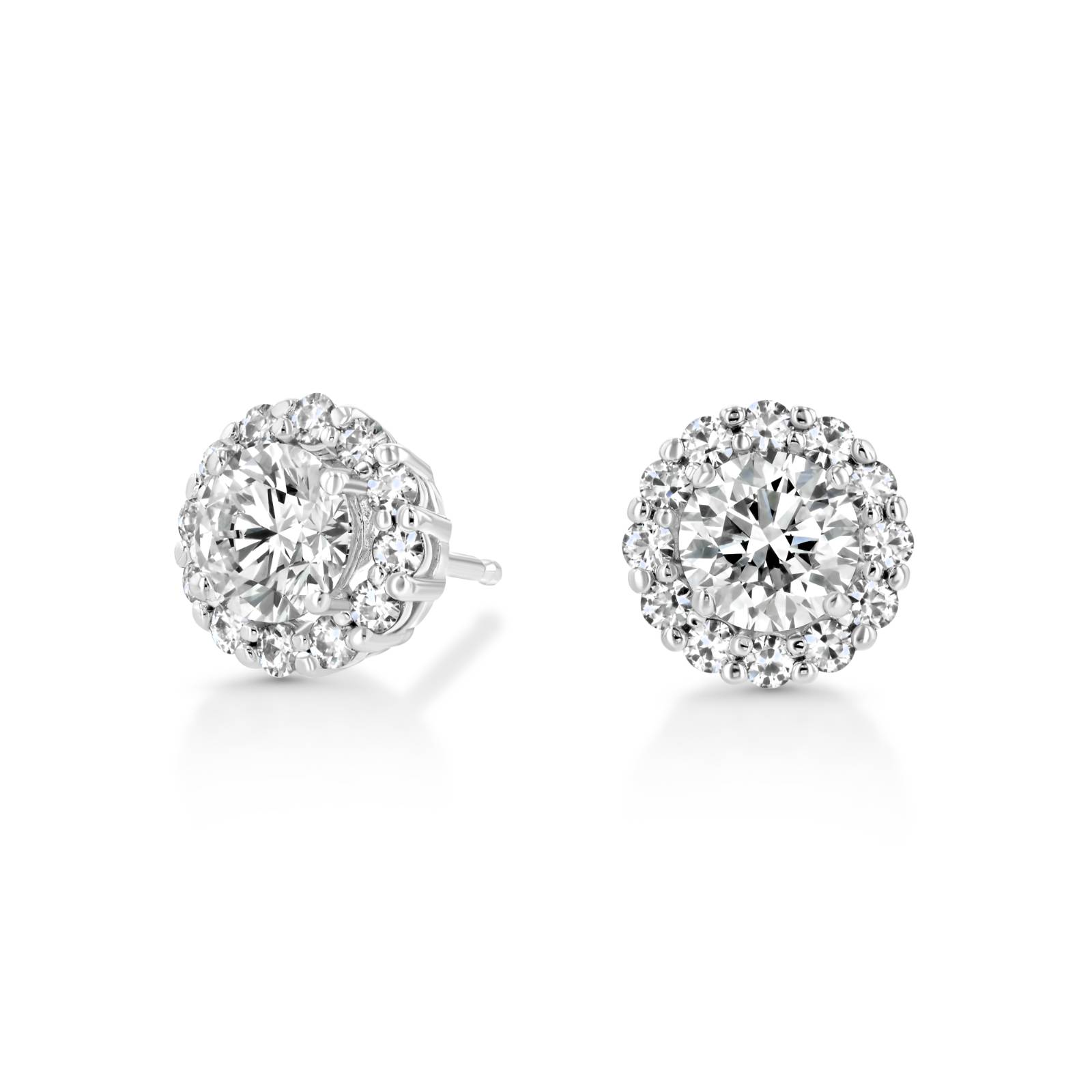 Andromeda Halo Stud Earrings