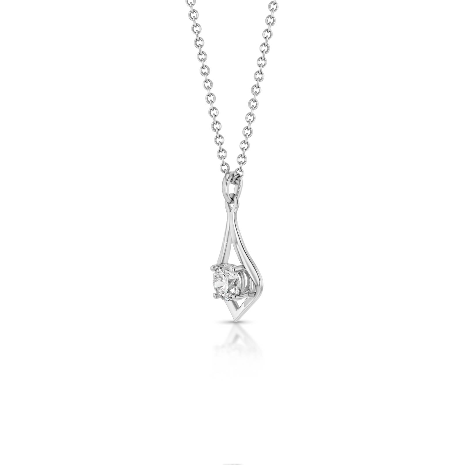 Vega Solitaire Pendant