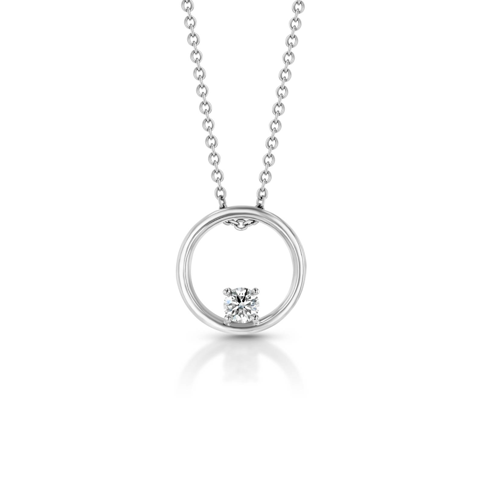 Auriga Solitaire Pendant