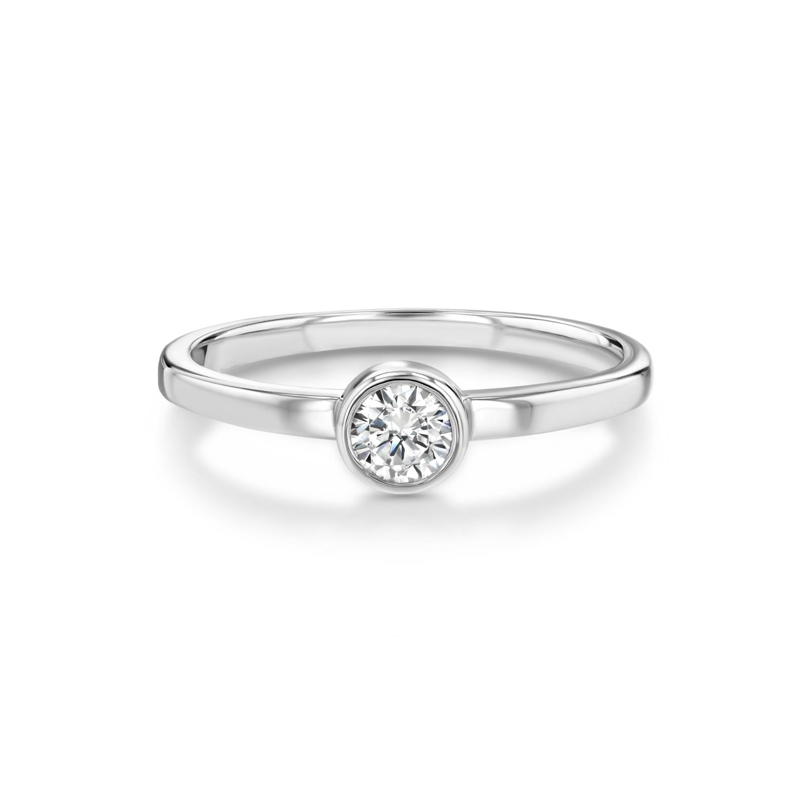 Avior Bezel Solitaire Ring