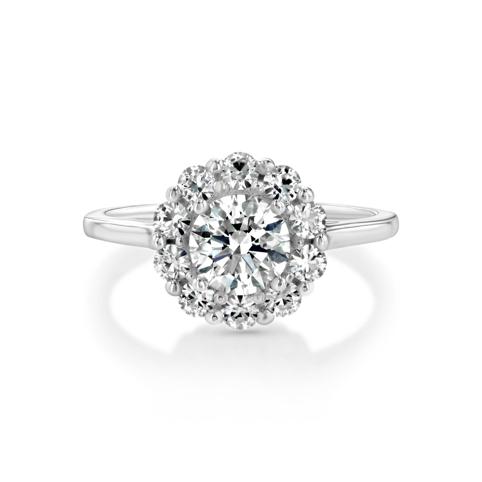 Andromeda Halo Engagement Ring