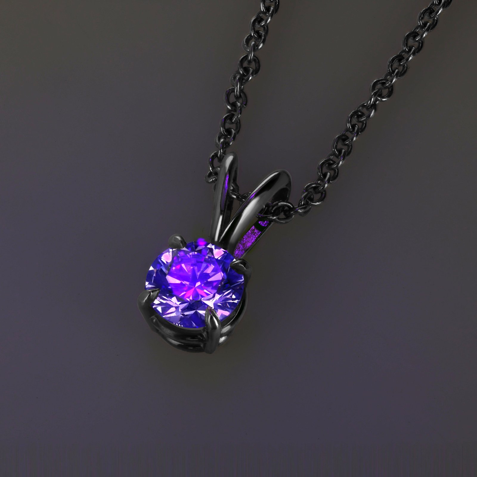 Polaris Solitaire Pendant