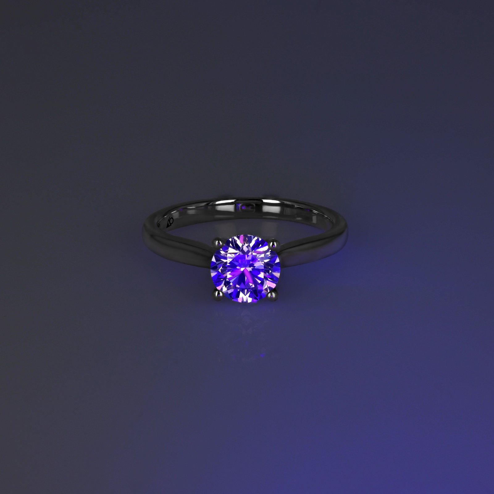 Polaris Solitaire Engagement Ring