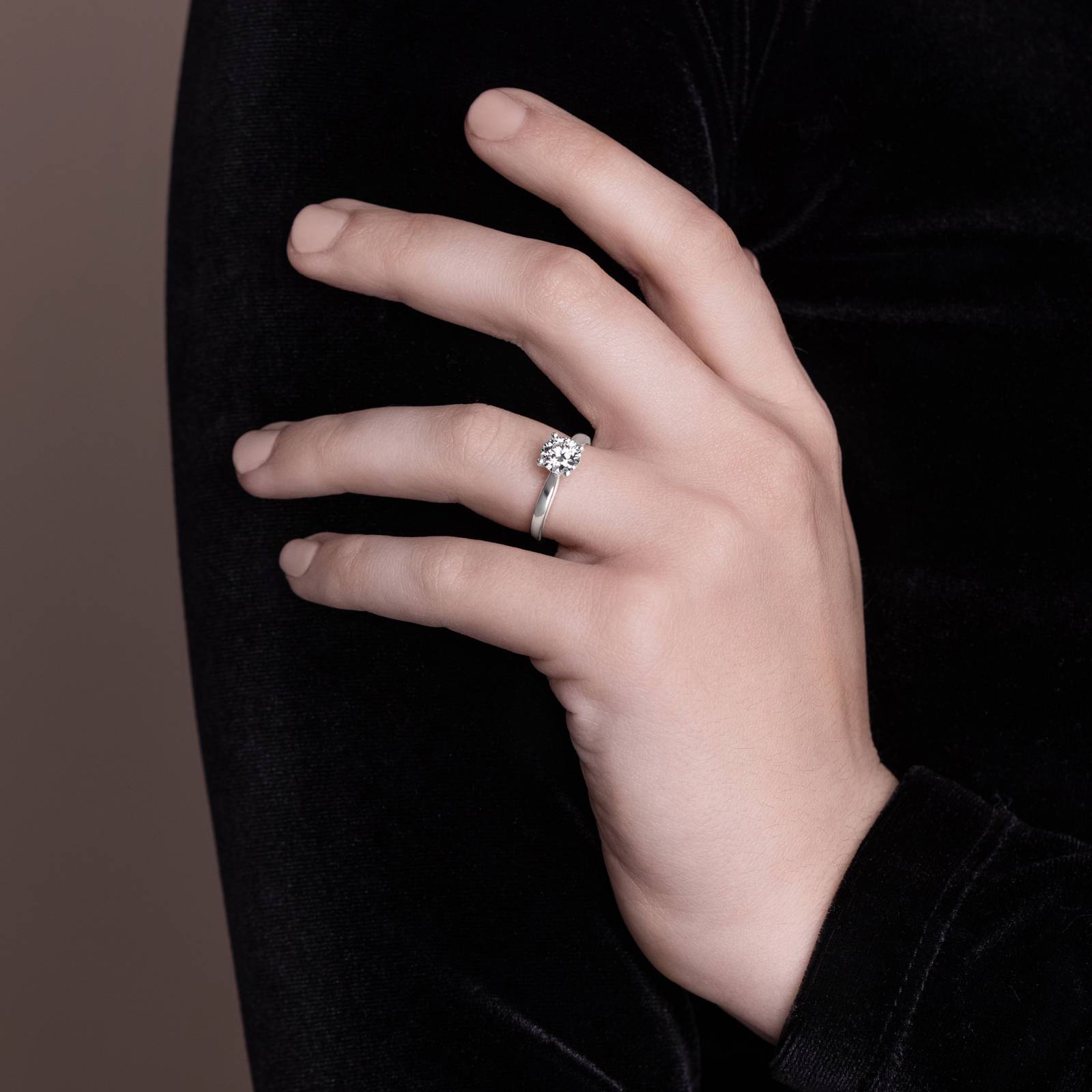 Polaris Solitaire Engagement Ring
