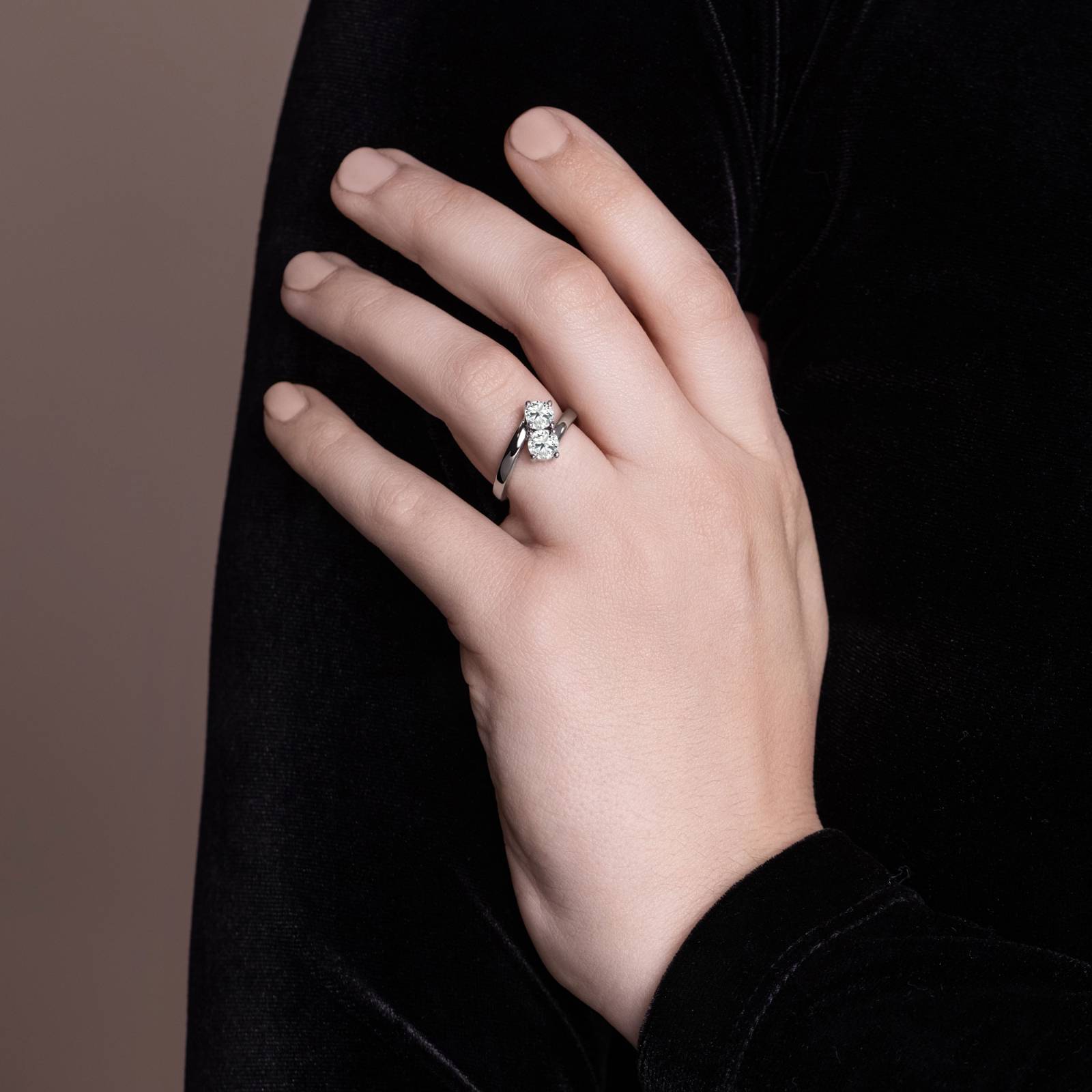 Gemini Two-Stone Ring